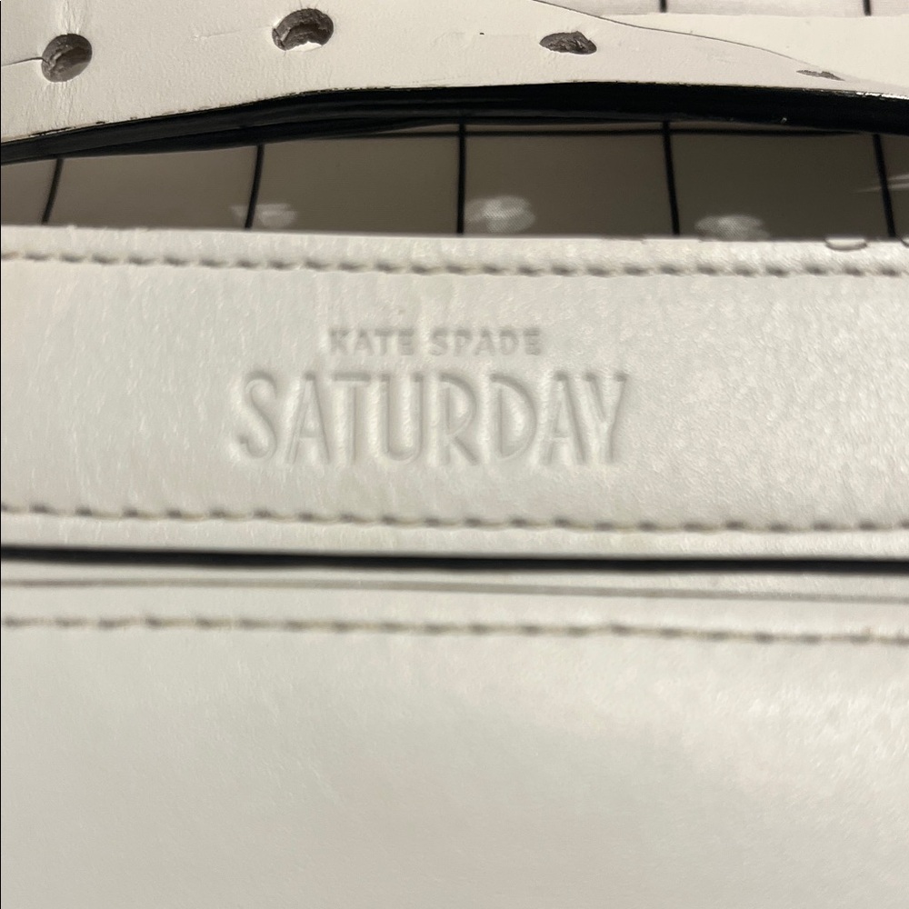 Kate Spade Cream Crossbody Bag with Grid Interior - Picture 4 of 8